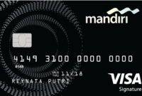 Syarat Pengajuan Kartu Kredit Mandiri Visa Signature